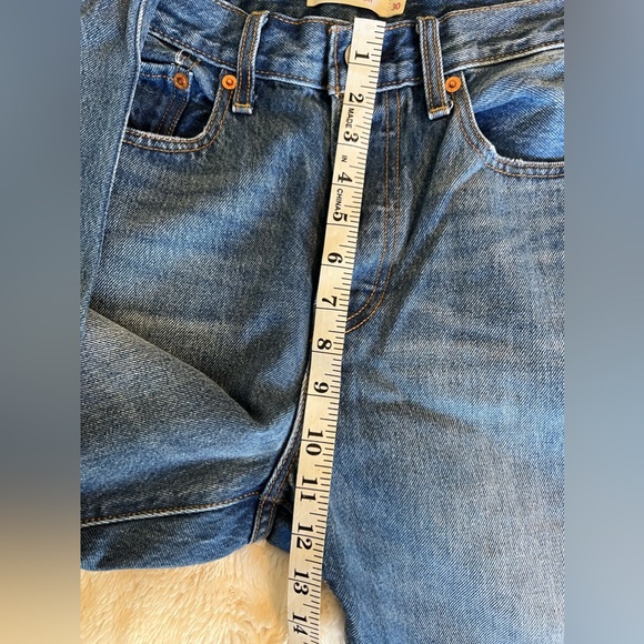 Levi’s Wedgie Straight Crop 100% cotton 30 - Picture 4 of 7